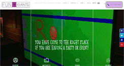 Desktop Screenshot of fun4events.com